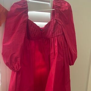 Zara puff sleeve dress